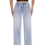 Wide Leg Jeans | Comfortable Fit, Modern Style