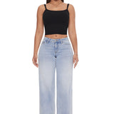 Wide Leg Jeans | Comfortable Fit, Modern Style