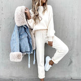 Cozy Knit Sweater & Pants Set | Elevated Comfort, Effortless Style