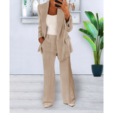 Formal Two-Piece Blazer Set | Professional Elegance, Perfectly Tailored