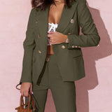 Refined Blazer & Trouser Set | Professional Elegance That Transitions Seamlessly