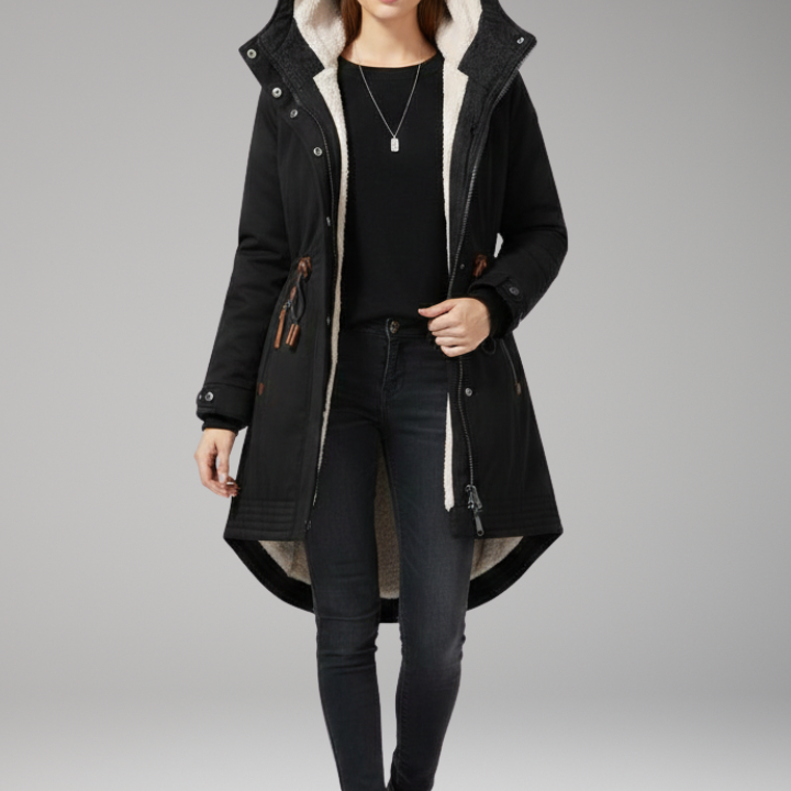 Women's Lined Hood Parka | Ultimate Winter Protection with Adjustable Comfort