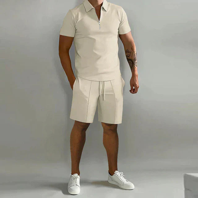 Men's Smart Polo Set | Coordinated Summer Set