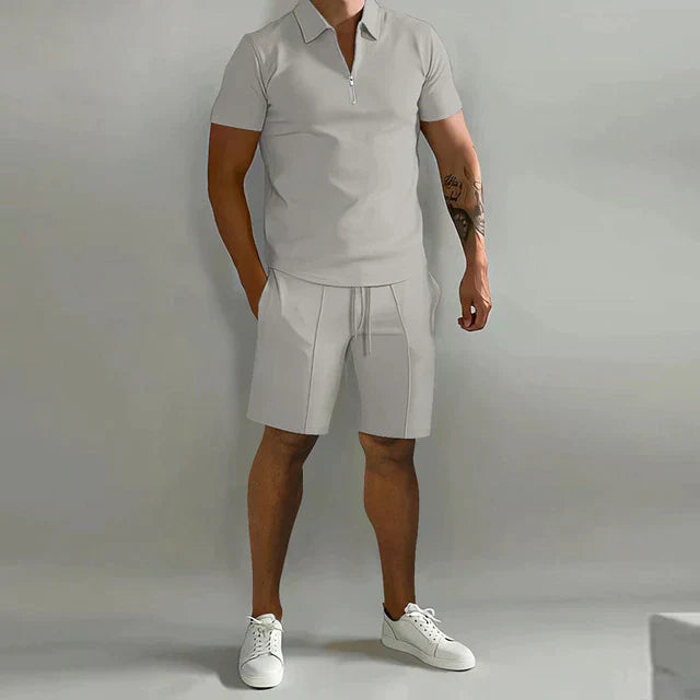 Men's Smart Polo Set | Coordinated Summer Set