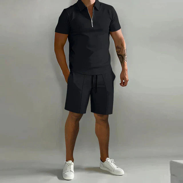 Men's Smart Polo Set | Coordinated Summer Set