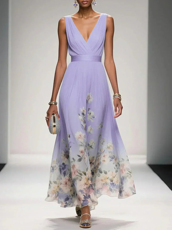 Isabella | Floral Print Occasion Dress