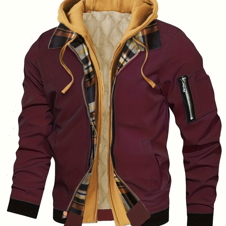 Euan | Hooded Zip-Up Casual Jacket