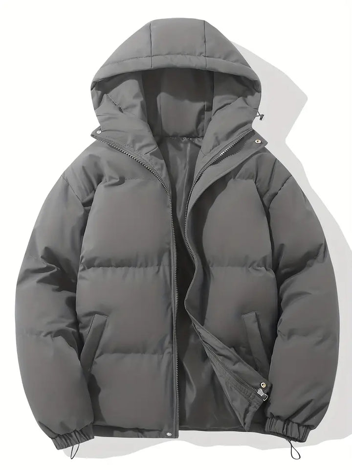 Anne | Hooded Puffer Jacket with Zip Pockets