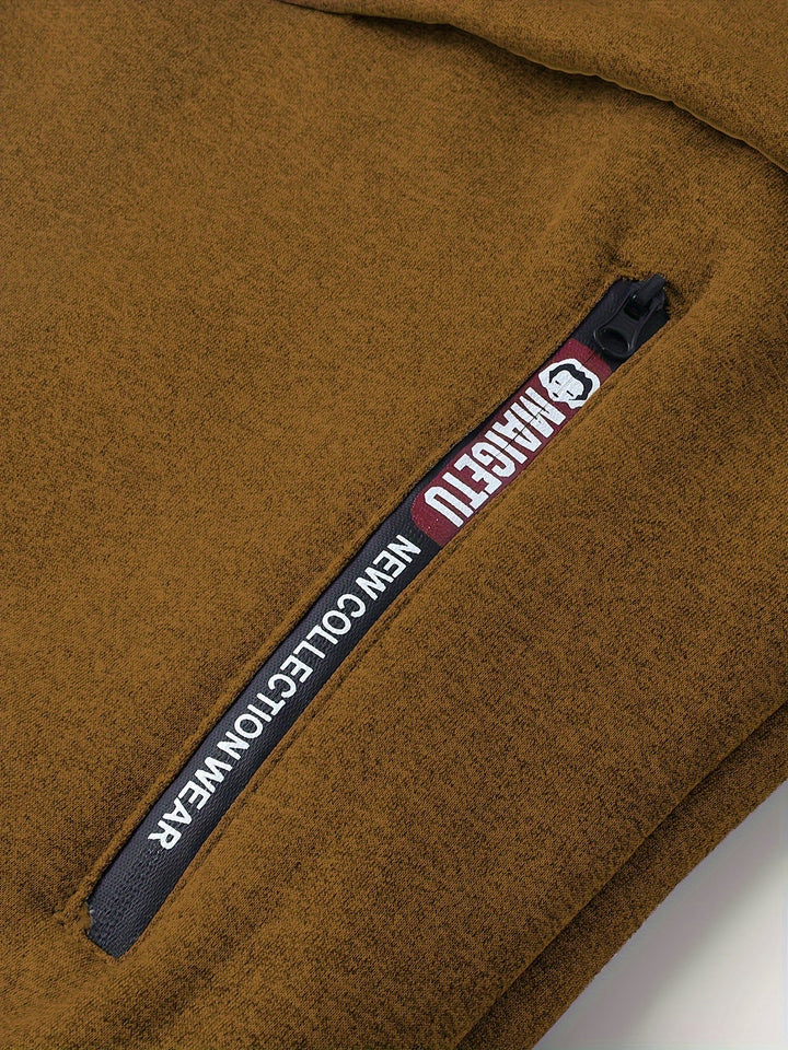 Ross | Hooded Fleece-Lined Zip-Up Jacket