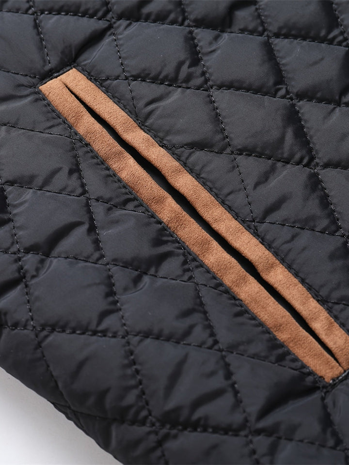 Freddie | Quilted Jacket with Stand Collar