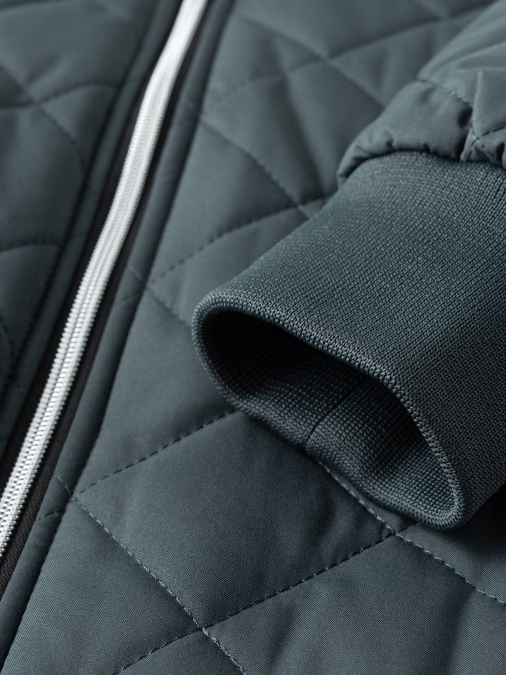 Laurence | Fleece-Lined Quilted Bomber Jacket