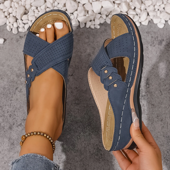 Ezera | Elegant Orthopaedic Wedge Sandals
