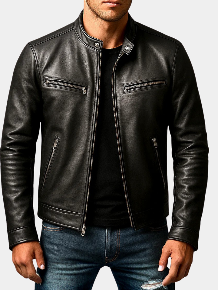 Aidan | Vintage-Style Textured Slim-Fit Jacket