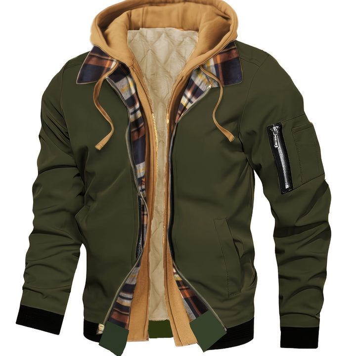 Euan | Hooded Zip-Up Casual Jacket