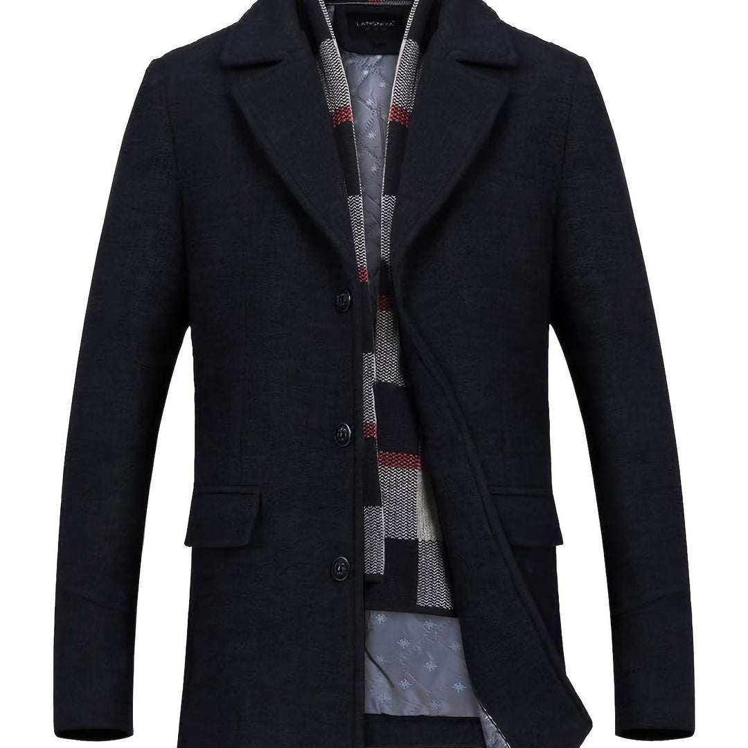 Timothy | Single-Breasted Tailored Overcoat