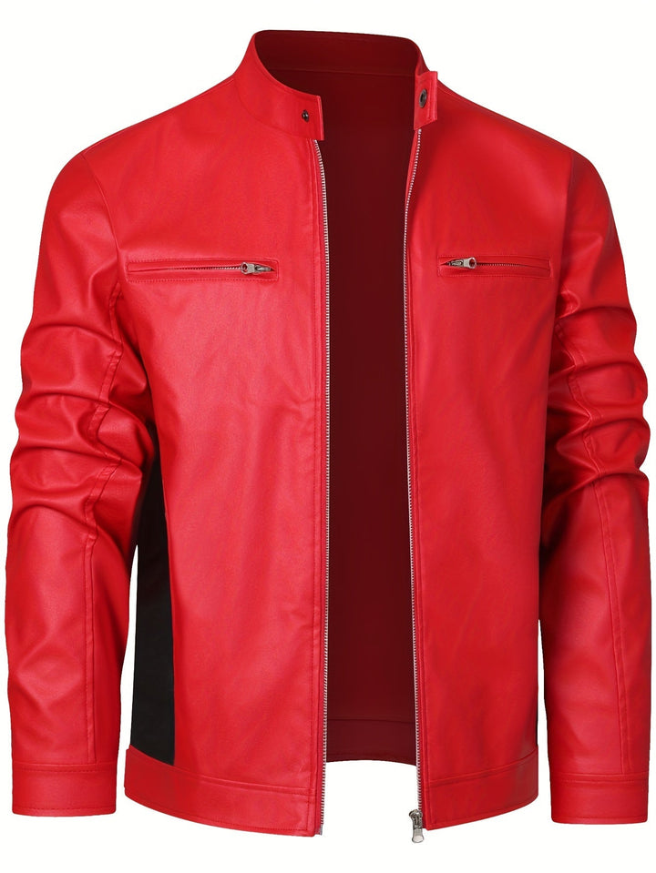 Felix | Moto-Style Stand-Collar Jacket