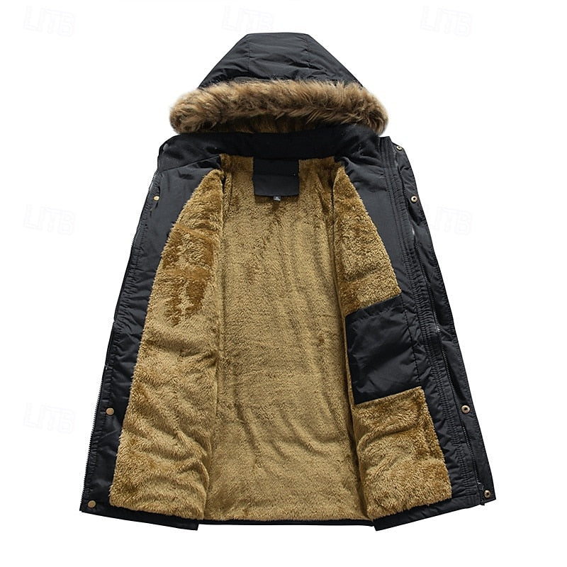 Jasper | Padded Hooded Parka with Pockets