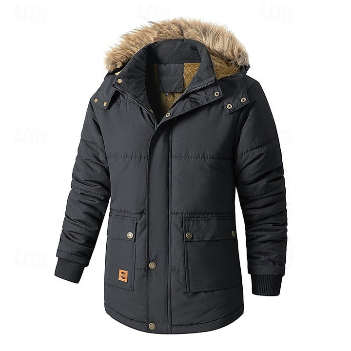 Jasper | Padded Hooded Parka with Pockets