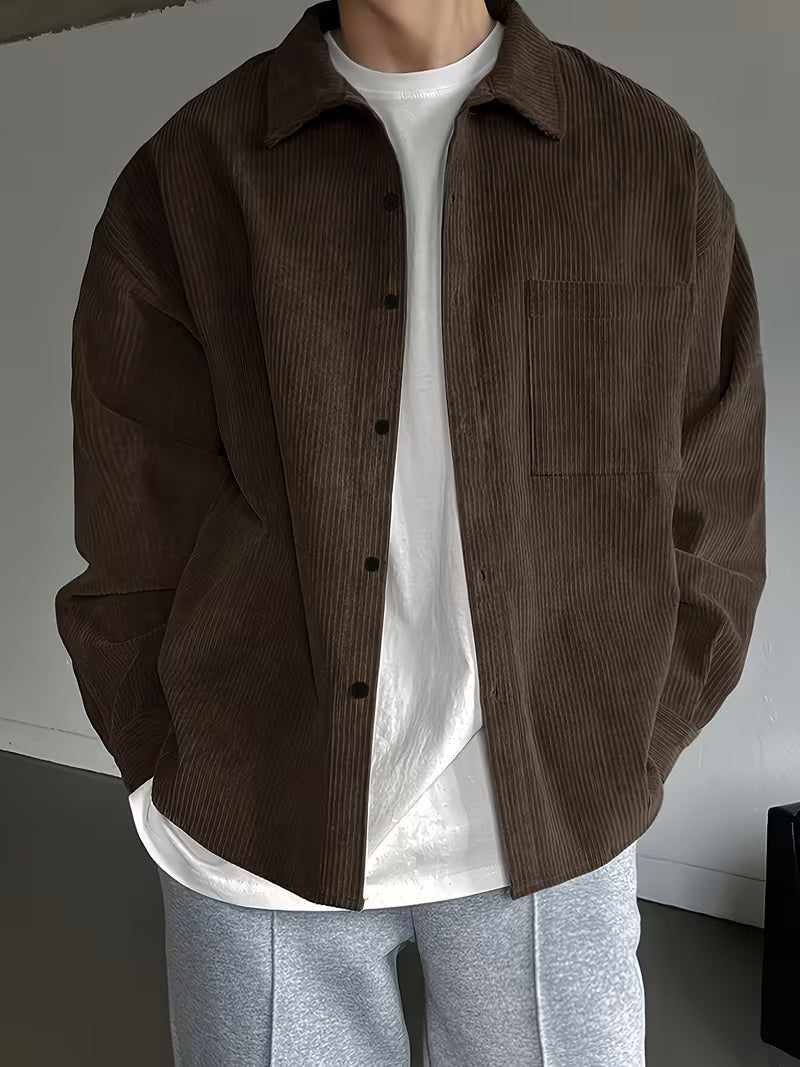 Owen | Ribbed Corduroy Casual Jacket