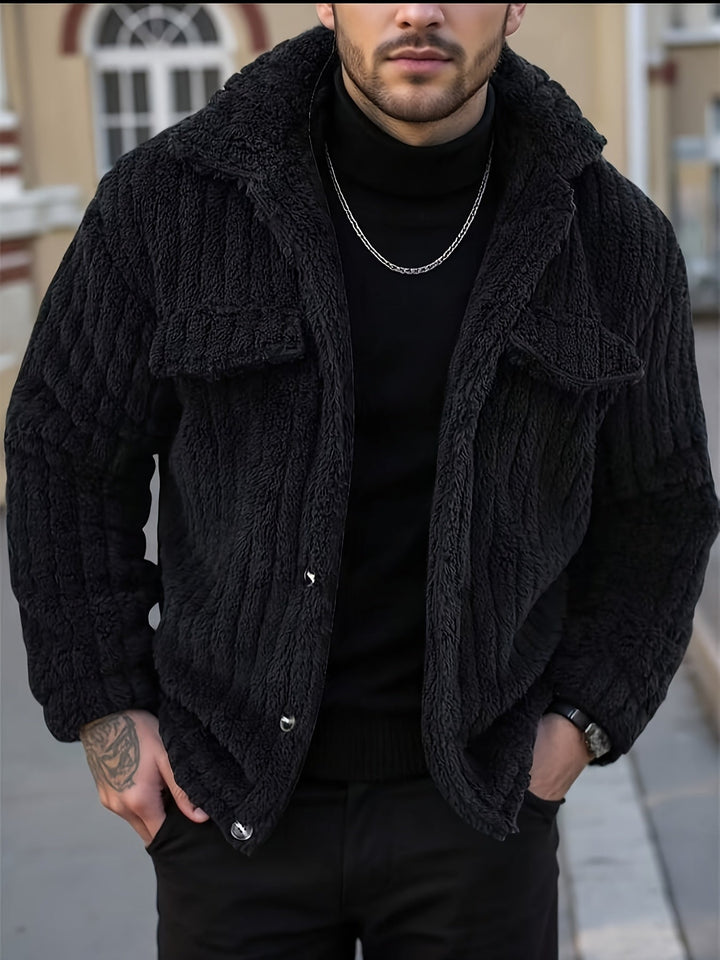 Liam | Textured Winter Jacket