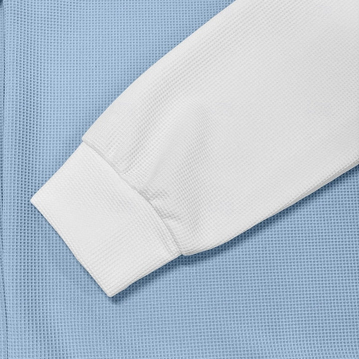 Barry | Textured Quarter-Zip Pullover