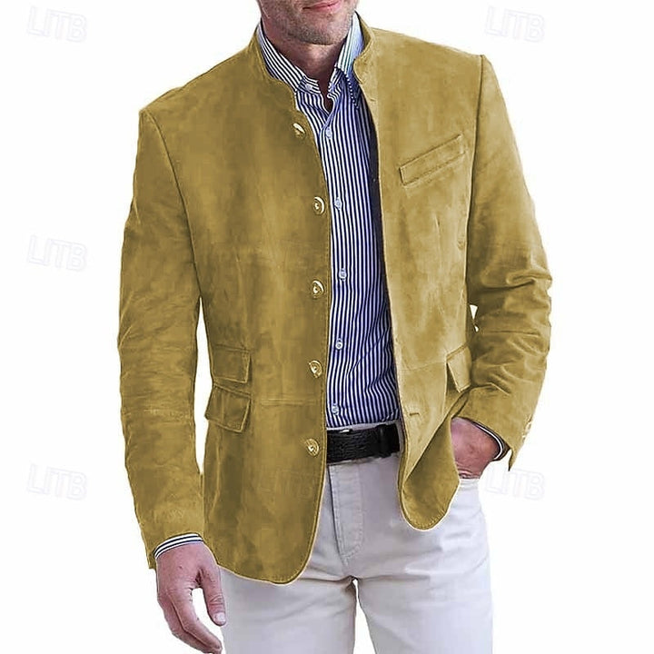 Isaac | Lightweight Stand-Collar Jacket