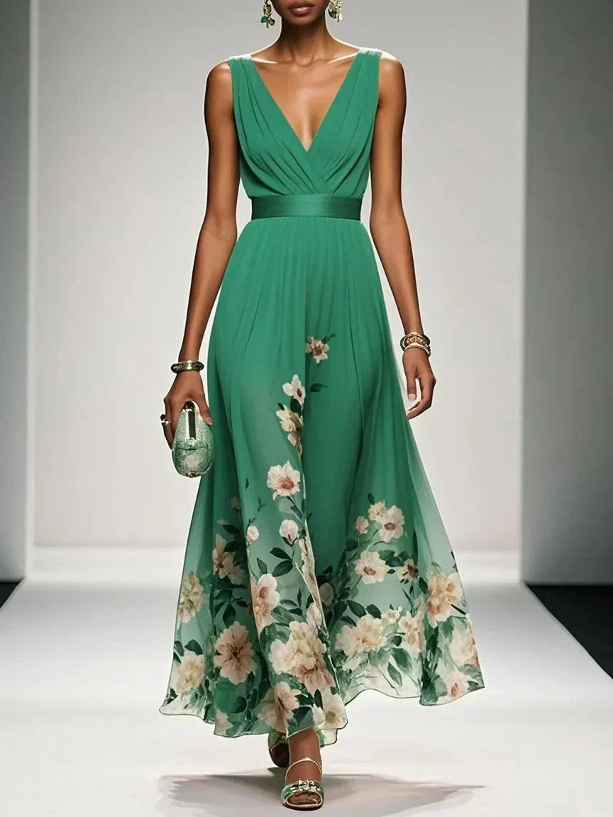 Isabella | Floral Print Occasion Dress