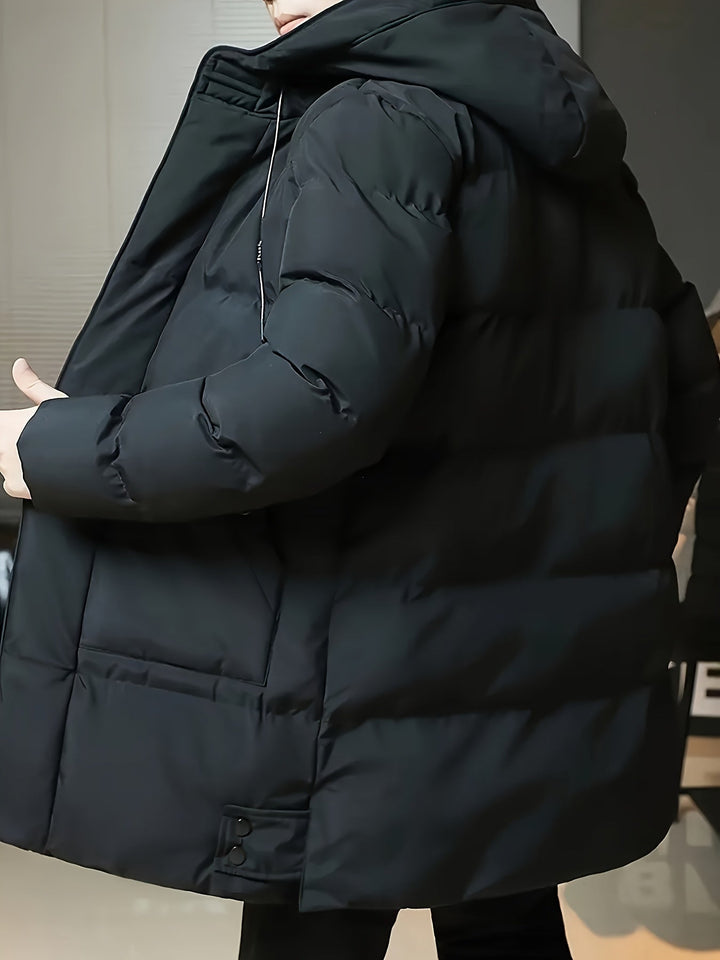 Peter | Hooded Longline Winter Coat