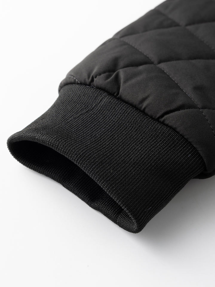 Laurence | Fleece-Lined Quilted Bomber Jacket