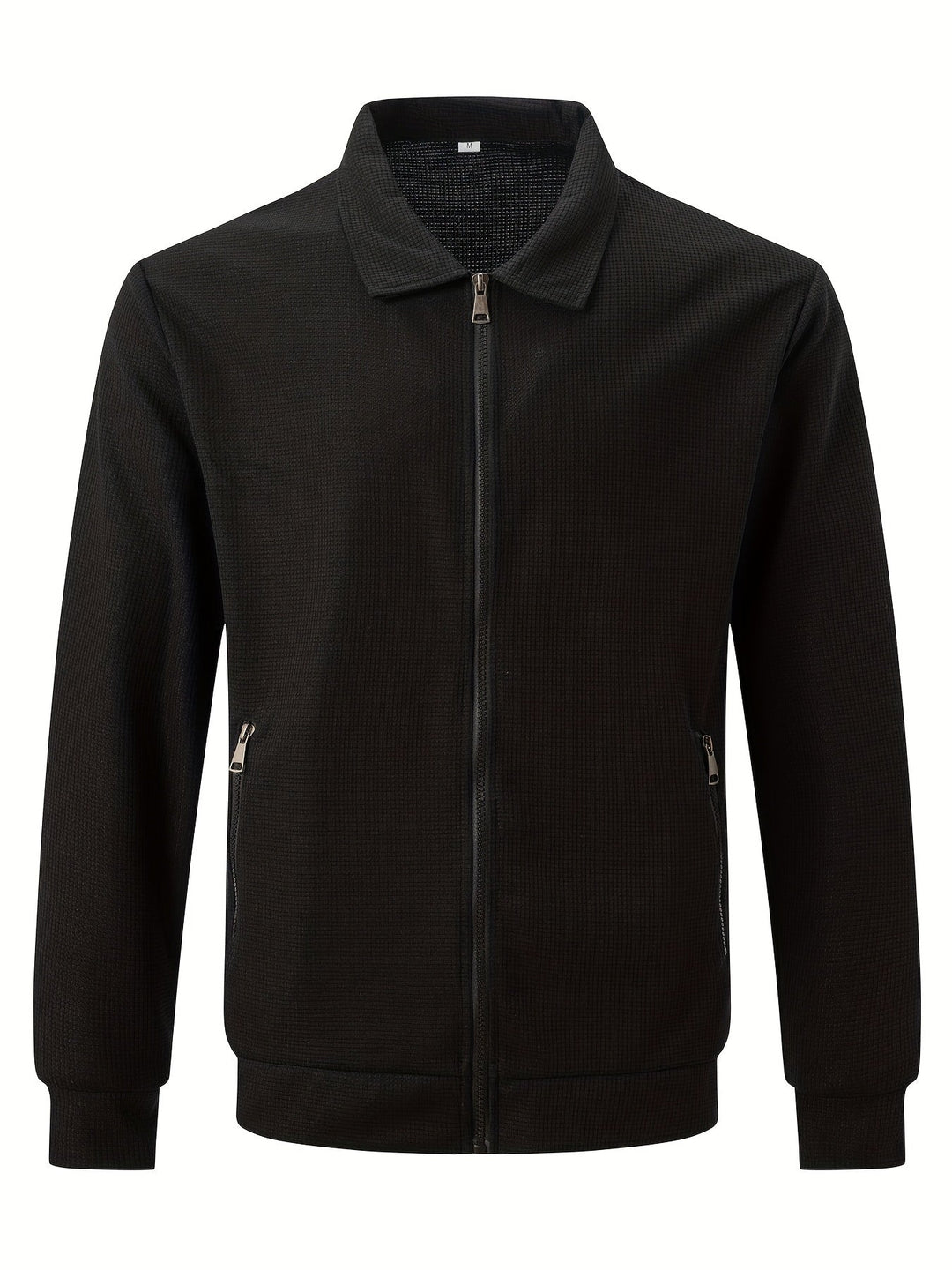 Ryan | Lightweight Textured Zip Jacket