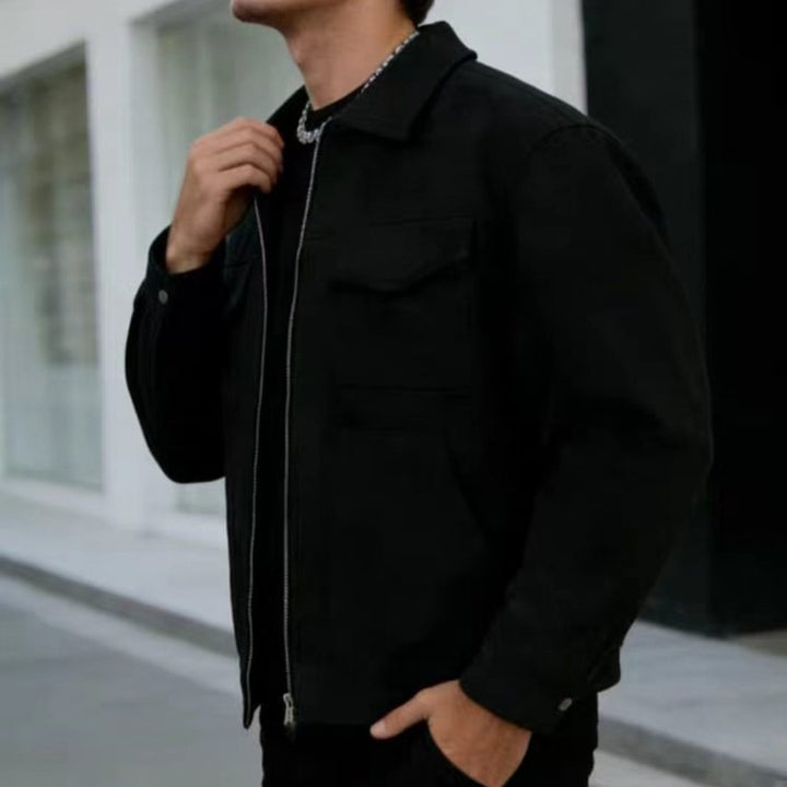 Rory | Relaxed-Fit Collared Utility Jacket