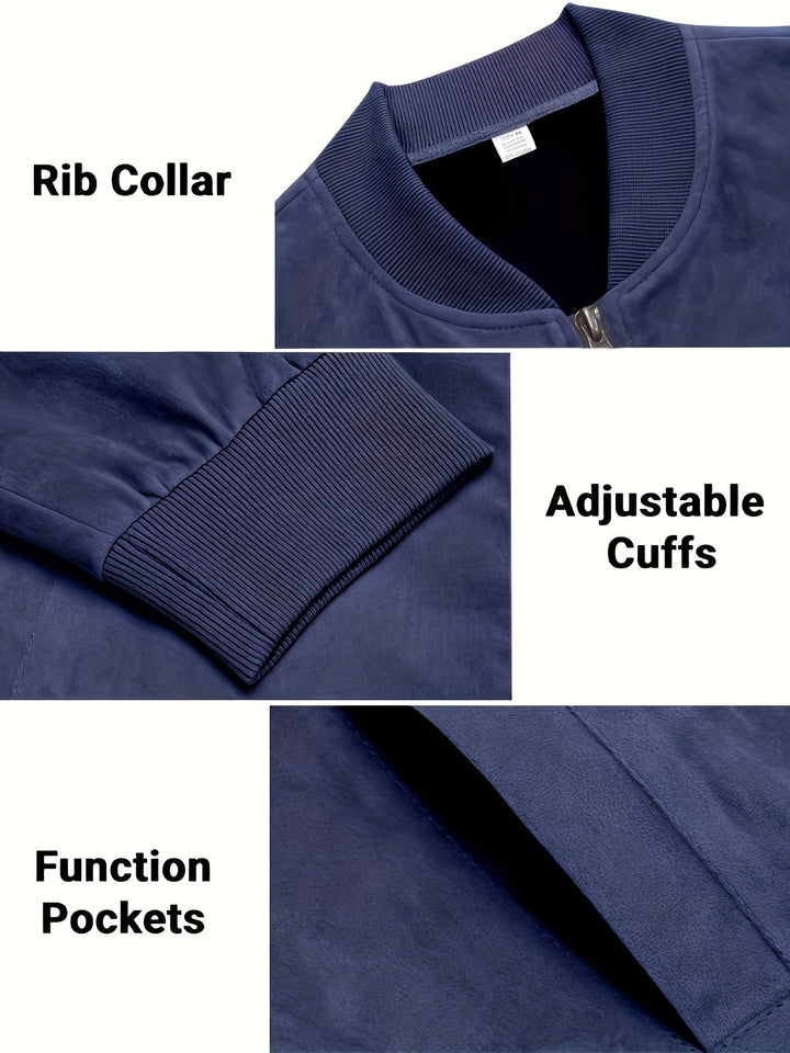 Murray | Lightweight Machine-Washable Zip Jacket