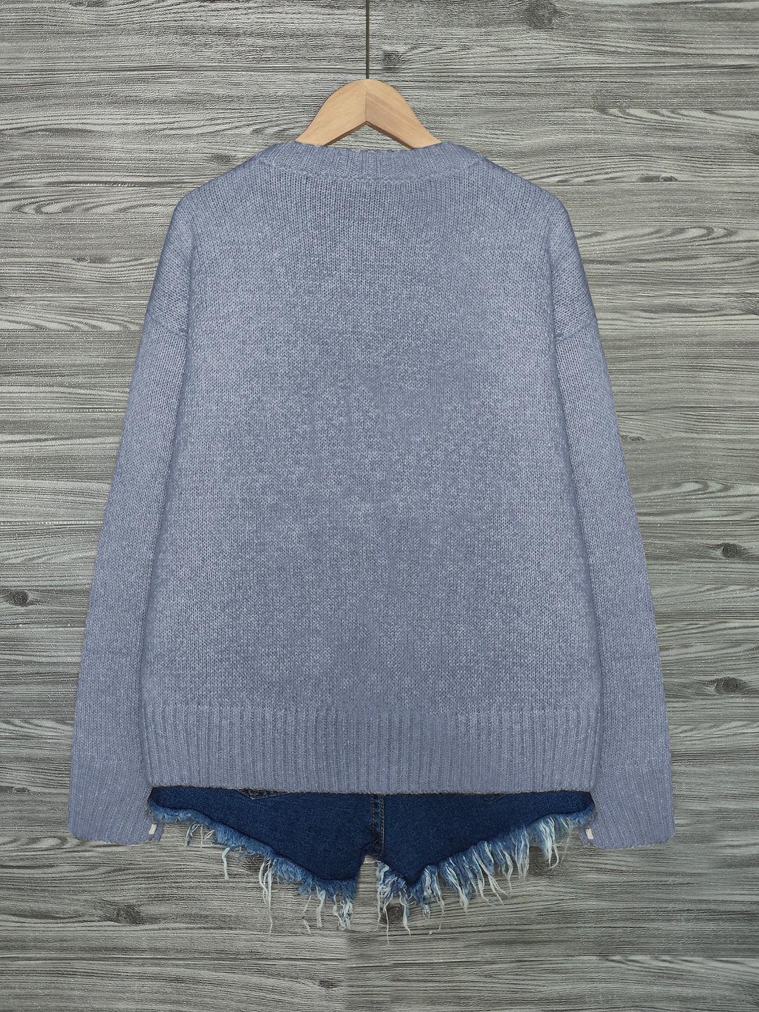 Caroline | Cat Print Knitted Jumper