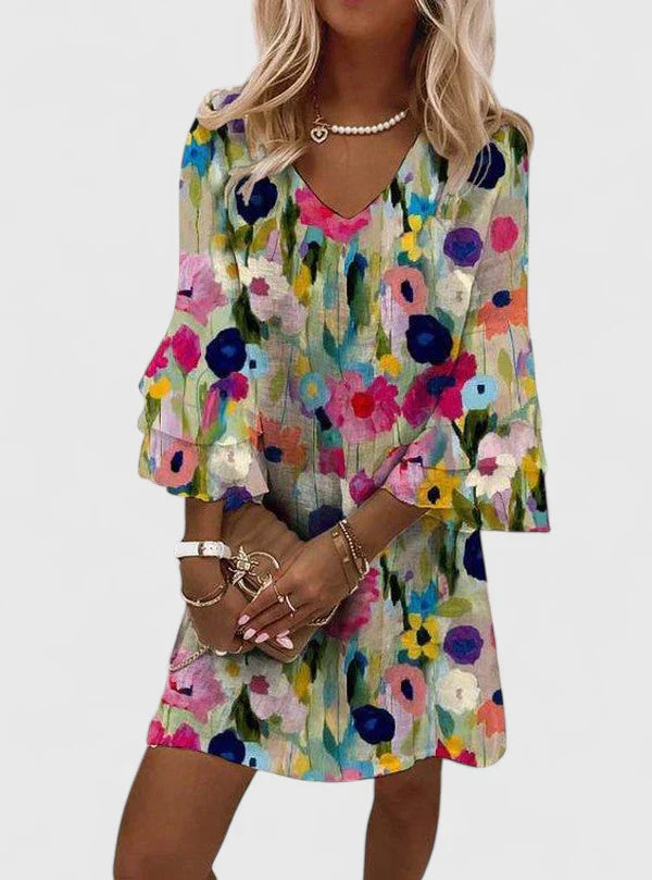Elviera | Chic Modern Elegant Mini Dress