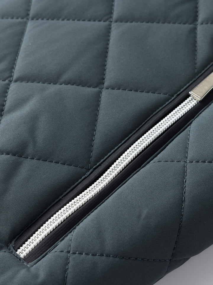Laurence | Fleece-Lined Quilted Bomber Jacket