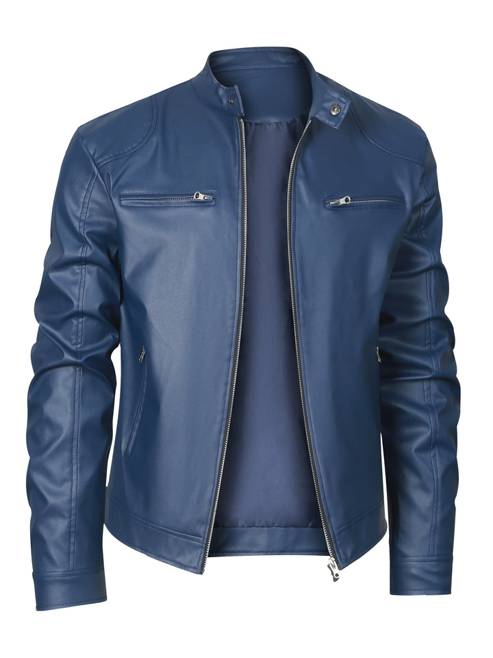 Felix | Moto-Style Stand-Collar Jacket