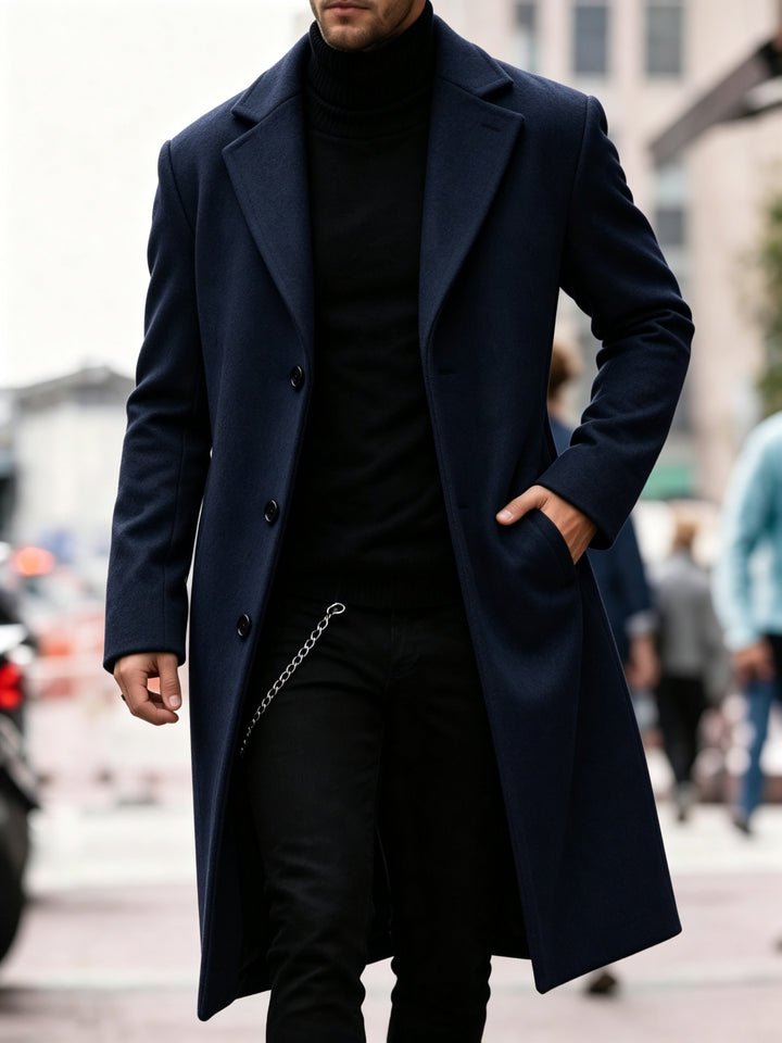 Mark | Long Tailored Winter Overcoat