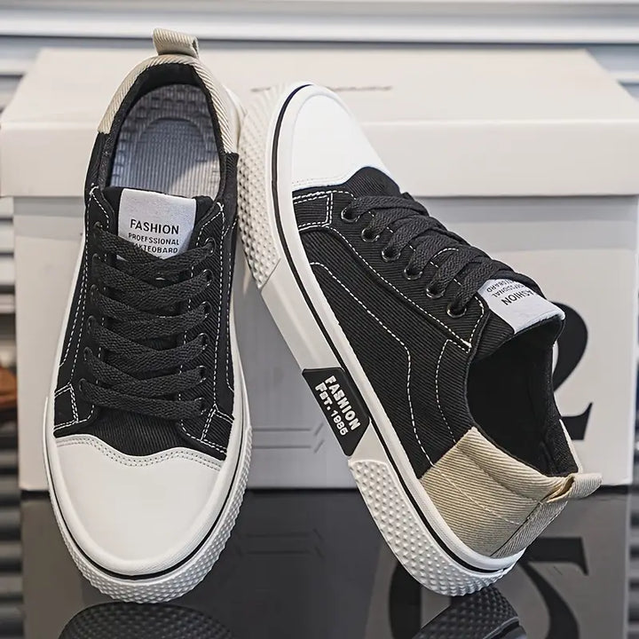 Men's Cushioned Lace-Up Shoes | All-Day Comfort