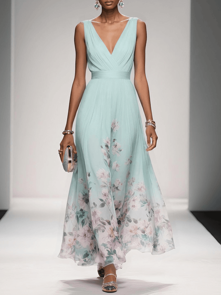 Isabella | Floral Print Occasion Dress