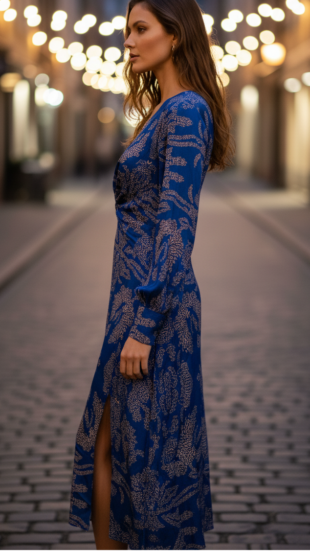 Gemma | Midi Dress in Soft, Breathable Fabric