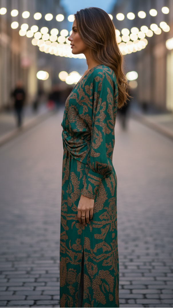 Gemma | Midi Dress in Soft, Breathable Fabric