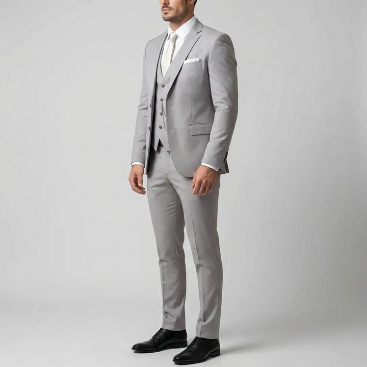 Men's Slim-Fit Three-Piece Suit | Elegant Occasion Set
