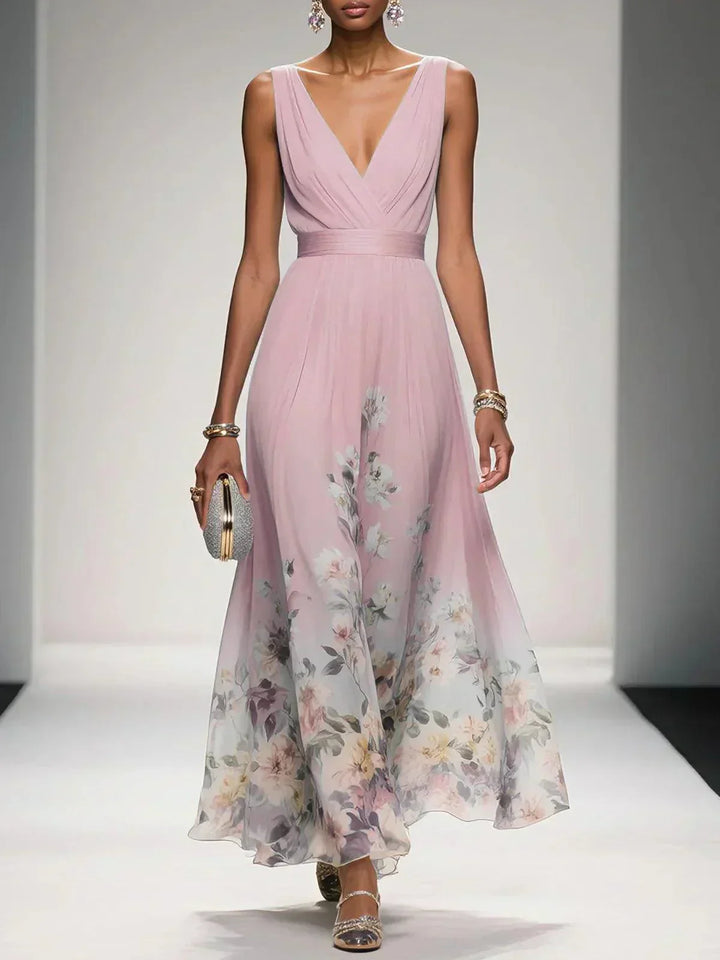 Isabella | Floral Print Occasion Dress
