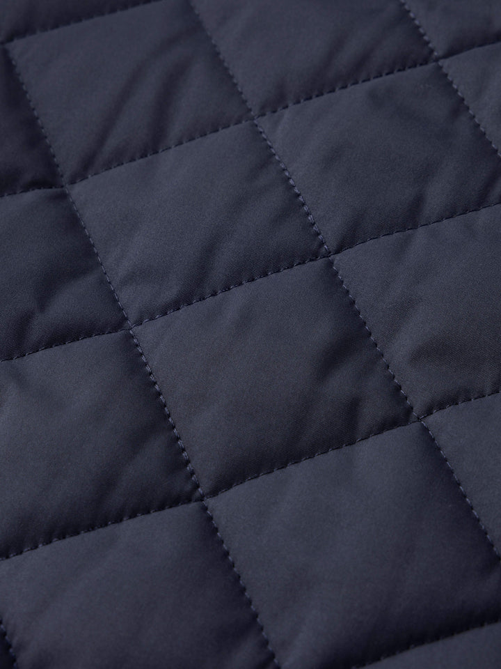 Laurence | Fleece-Lined Quilted Bomber Jacket