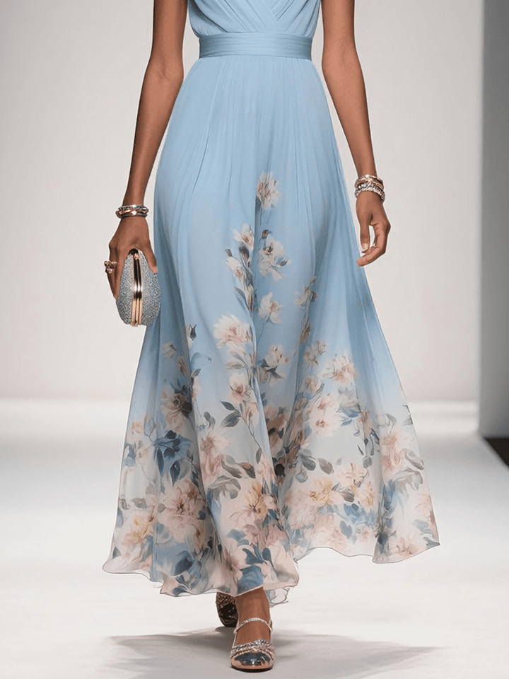 Isabella | Floral Print Occasion Dress