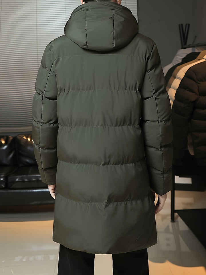 Peter | Hooded Longline Winter Coat