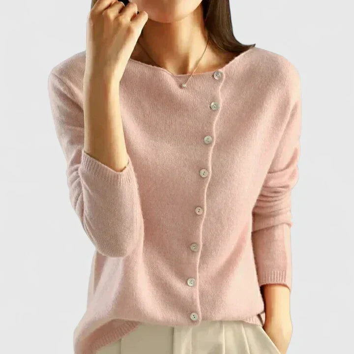 Lily | Lightweight Button-Front Knit Cardigan
