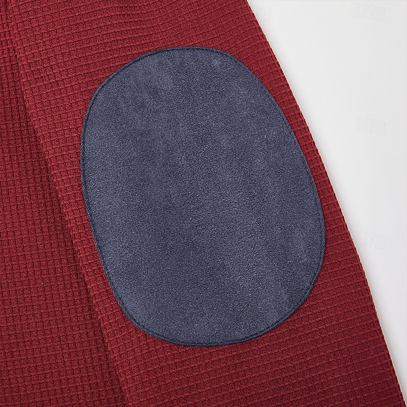 Alan | Textured Quarter-Zip Jumper