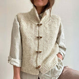 Textured Wool-Blend Knit Vest | Cozy Layering Essential with Artisan Appeal