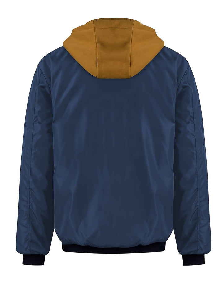Euan | Hooded Zip-Up Casual Jacket